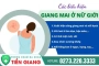 Các triệu chứng của bệnh giang mai ở nữ giới như thế nào?