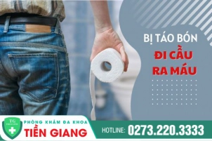 Bị táo bón đi cầu ra máu là bệnh gì? Cách chữa hiệu quả