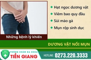 Dương Vật Bị Nổi Mụn Nước Nguyên Nhân Là Do Đâu?