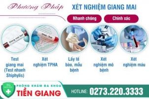 Khi nào thì nên xét nghiệm bệnh giang mai? Chi phí chữa bệnh giang mai hết bao nhiêu?